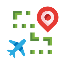 Flight Route  Icon