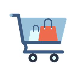 Cart items added  Icon