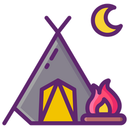 Camping  Icon