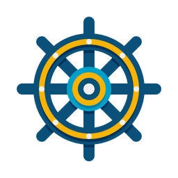 Boat Wheel  Icon