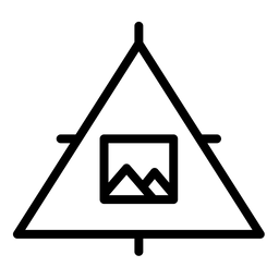 Belichtungsdreieck  Symbol