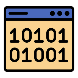 Binary Code  Icon