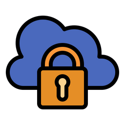 Cloud Security  Icon