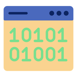 Binary Code  Icon