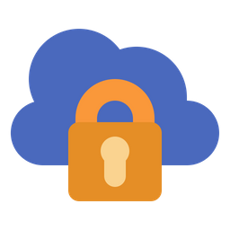 Cloud Security  Icon