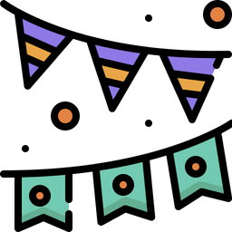 Bunting  Icon