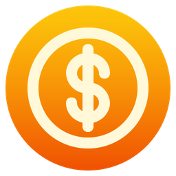 Dollar coin  Icon