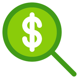 Money analysis  Icon