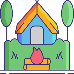 Camping Tent  Icon