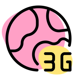 3 G Internet  Icon