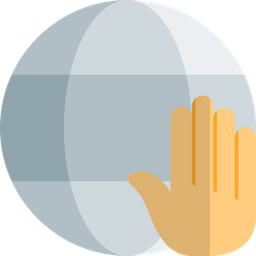 Browser Hand  Icon