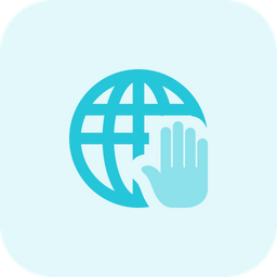 Browser Hand  Icon