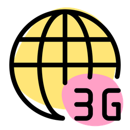 3 G Internet  Icon