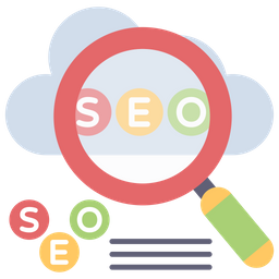 Cloud Seo  Icon