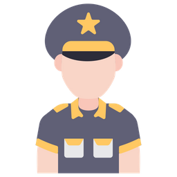 Cop Officer  Icon