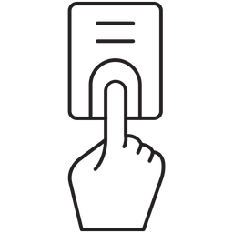 Fingerprint scanner  Icon