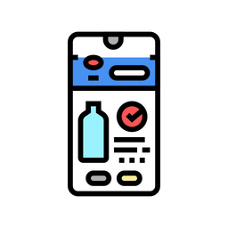 Online Order Water  Icon