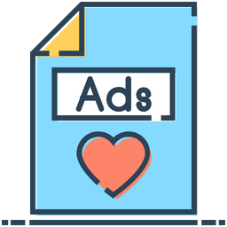 Advertisement File  Icon