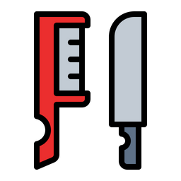 Knife And Sharpener  Icon