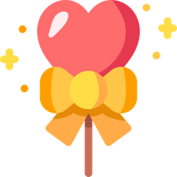 Heart Lollipop  Icon