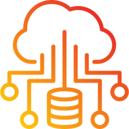 Cloud Database  Icon