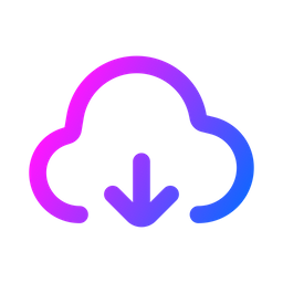 Cloud-Download  Symbol