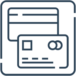 은행 카드  아이콘
