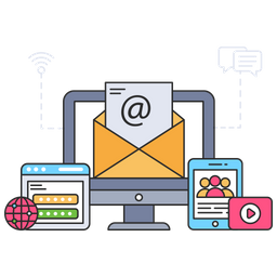 Mail Communication  Icon