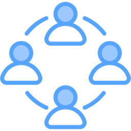 Employee collaboration  Icon