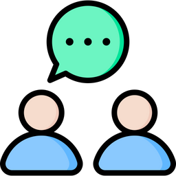 Diskussion  Symbol