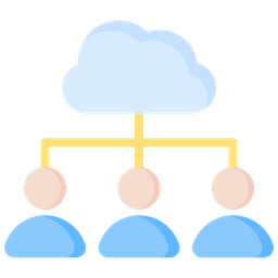 Cloud server  Icon