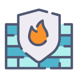 Firewall Security  Icon