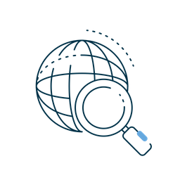 Globale Suche  Symbol