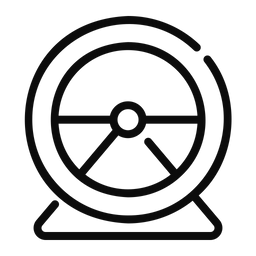 Hamster Wheel  Icon