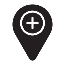 Map Hospital  Icon