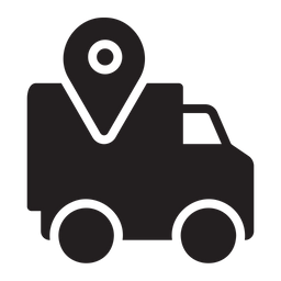 Delivery Truck Location  Icon