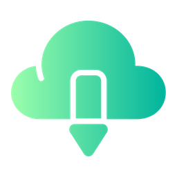 Cloud Download  Icon