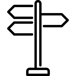 Straßenrichtung  Symbol