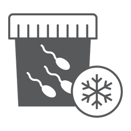 Freezing Sperm  Icon