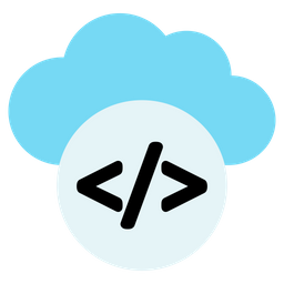 Cloud Coding  Icon