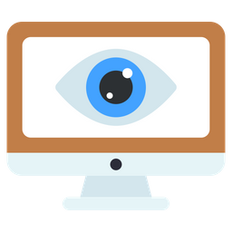 Computer Monitoring  Icon