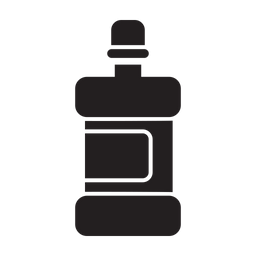 Mundwasser  Symbol