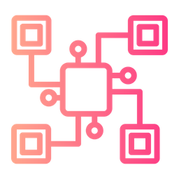 Distributed Network  Icon