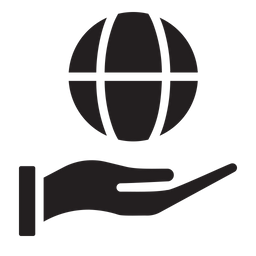 Globales Netzwerk  Symbol