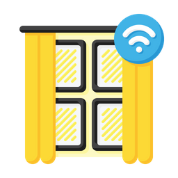 Smart curtain  Icon