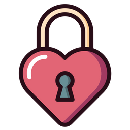 Heart locked  Icon