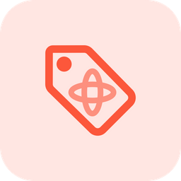 Atom Label  Icon