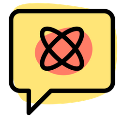 Atom Chat  Icon