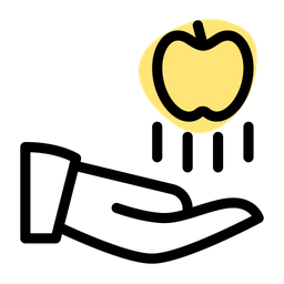 Apple Gravitation geteilt  Symbol