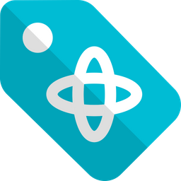 Atom Label  Icon